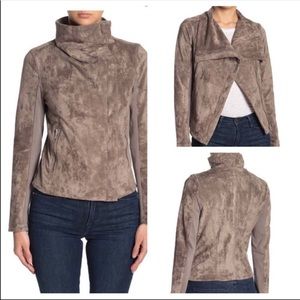 Blank NYC Asymmetrical Motto Jacket SZ S NWT